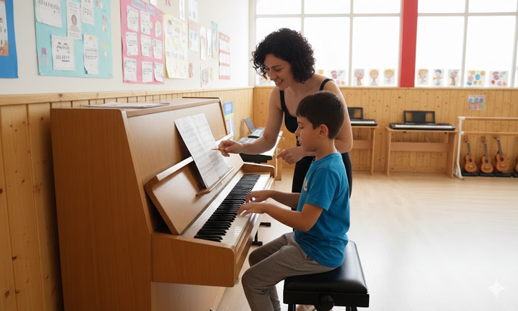 El taller de Piano: música, creatividad y pensamiento lógico en armonía