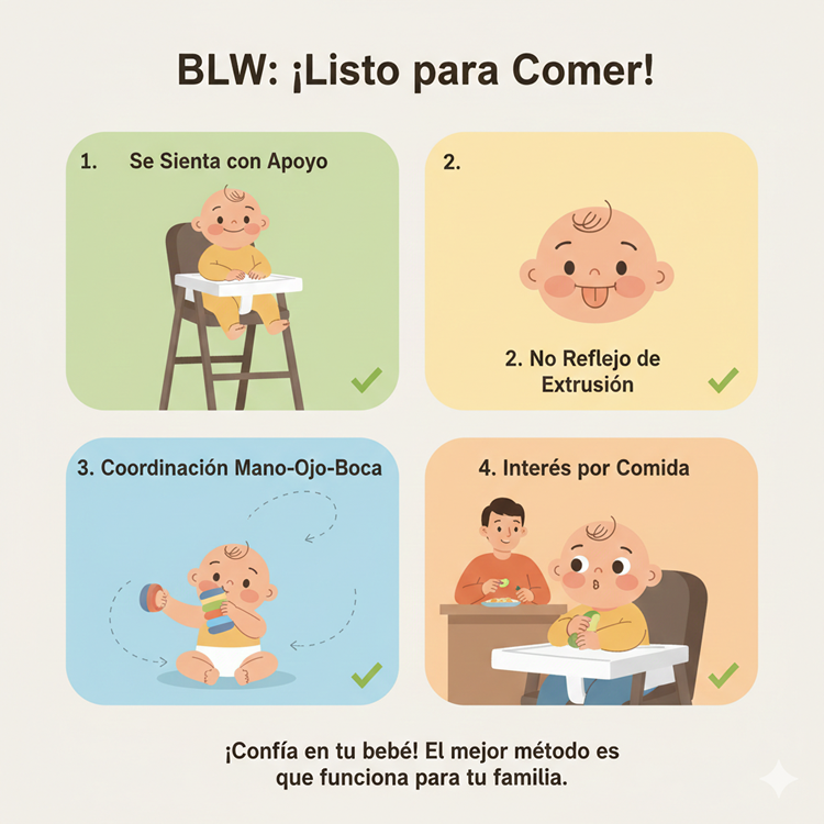 ¿BLW o Papillas? Guía eficaz para una alimentación complementaria sin miedos