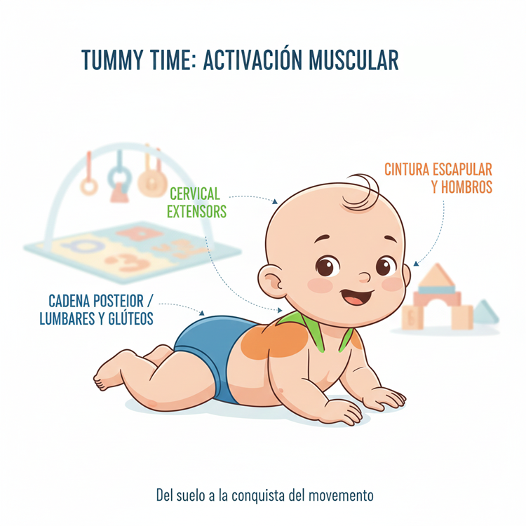 Del Tummy Time al Primer Gateo