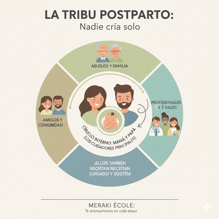 Postparto. Consejos para cuidar la salud mental de mamá y papá en el primer mes