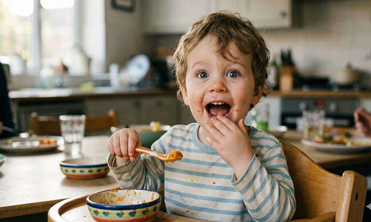 Guía eficaz para fomentar la independencia de los niños en la mesa