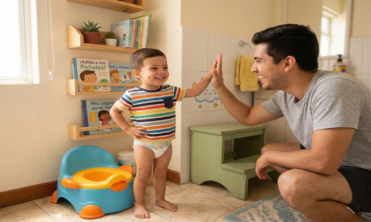 Adiós a los Pañales: Una guía respetuosa para la transición al preescolar